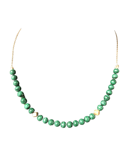 collier malachite