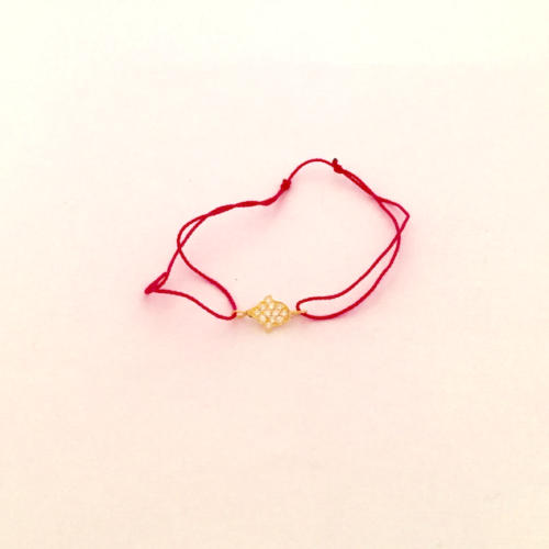 Bracelet Main Pavée