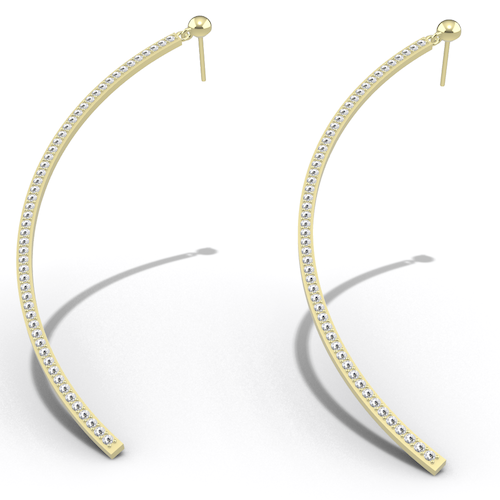 Boucles d'oreilles pendantes
